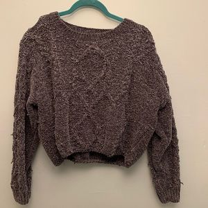 Cropped sweater